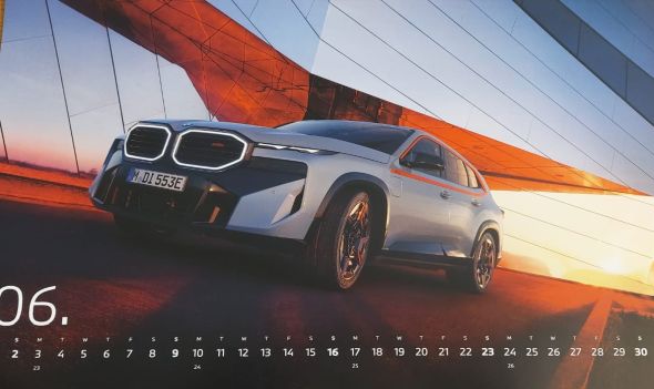 BMW Kalender 2024